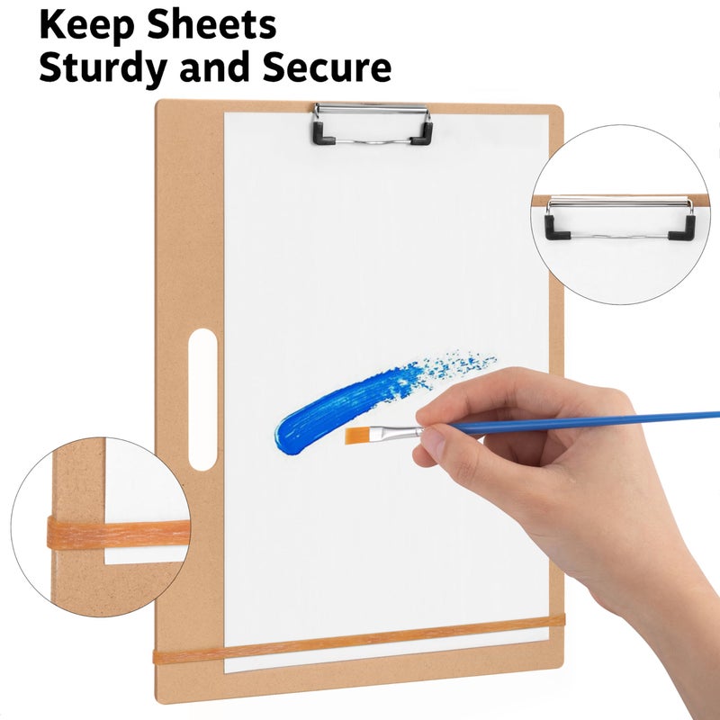 TX liteart 13" x 17" Artist Sketch Board with Handle - Portable Clipboard for Painting and Drawing, Art Supplies for Adults by TX Liteart - Image 3