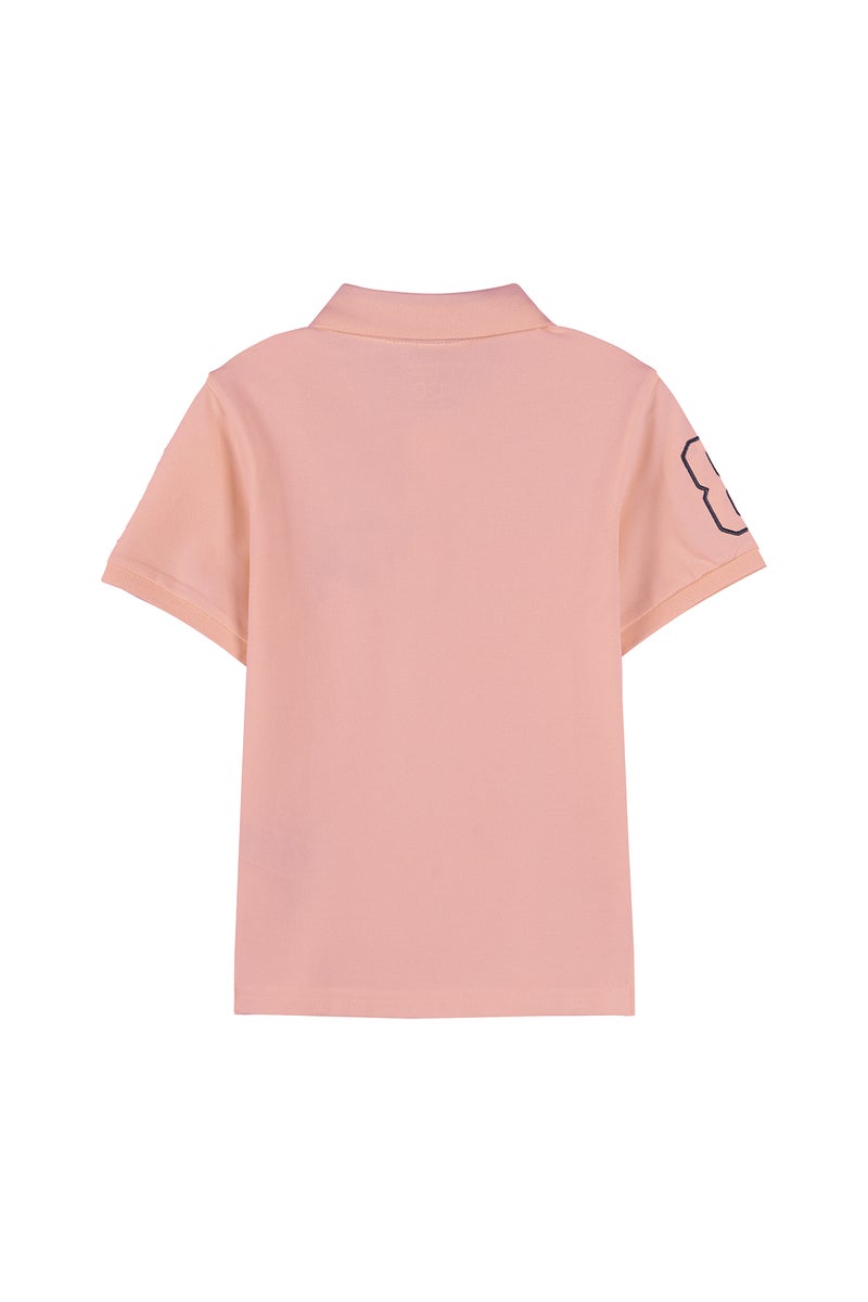 GIORDANO Junior's Pink Lion Polo for Boys - Image 2