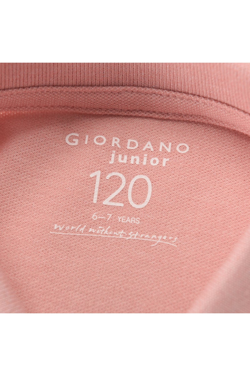 GIORDANO Junior's Pink Lion Polo for Boys - Image 4