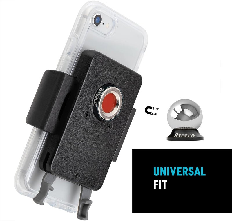 Nite Ize Steelie Squeeze Dash Kit - Universal Dashboard Magnetic Car Mount Holder - Image 3