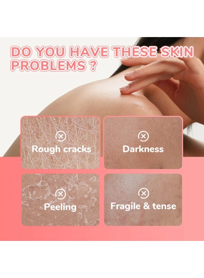 KOEC مجموعة العناية بالجسم: كريم جل الجسم وقطرات الجسم وزيت مرطب للجسم يترك البشرة ناعمة ومتألقة دون أن تكون دهنية، كريم مغذي مرطب لتفتيح البشرة، لوشن للجسم، زيت عطر، كريم للجسم وزيت للجسم - Image 5