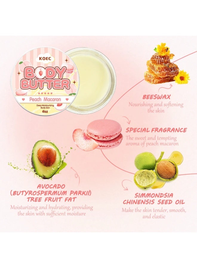 KOEC مجموعة العناية بالجسم: كريم جل الجسم وقطرات الجسم وزيت مرطب للجسم يترك البشرة ناعمة ومتألقة دون أن تكون دهنية، كريم مغذي مرطب لتفتيح البشرة، لوشن للجسم، زيت عطر، كريم للجسم وزيت للجسم - Image 4