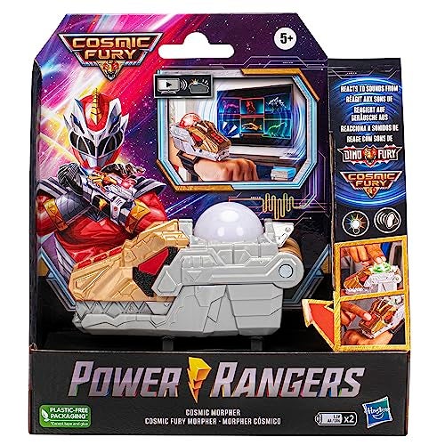 Power Rangers Cosmic Fury Cosmic Morpher Electronic Sound Scanning Color Change Lights and Sounds Kids Role Play Toys for Girls and Boys Ages 5 and Up - Image 2