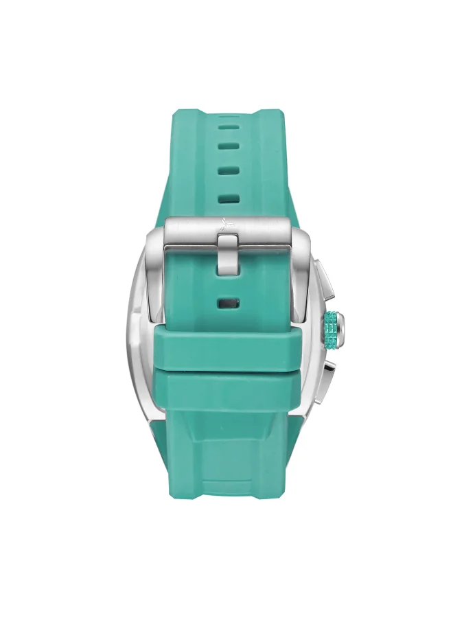 TORNADO Men's Silicone Analog Watch T23105-SSHB - 43 mm