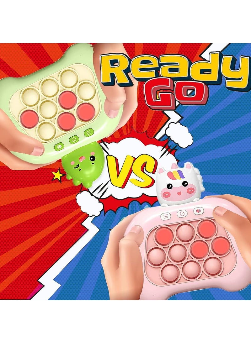 Excefore Creative Stress Relief Toys,Breakthrough Puzzle Pop Button Gopher Game Machine - Fun Fidget Toy for Kids & Adults ,Party Favor Gift (Pink Rabbit) - Image 5