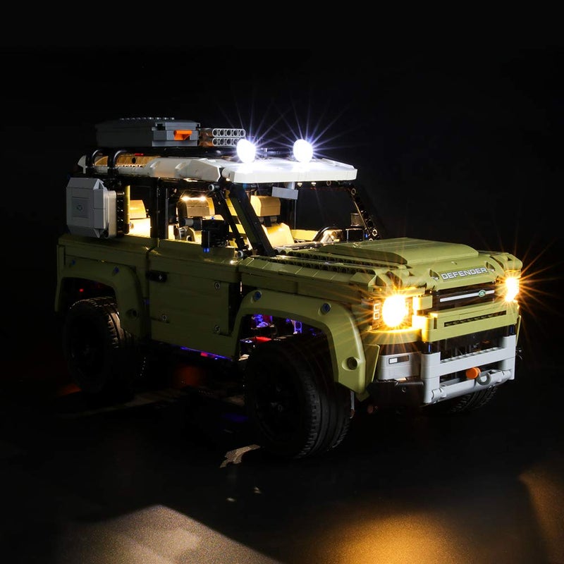 BRIKSMAX Led Lighting Kit for Land Rover Defender - Compatible with Lego 42110 Building Blocks Model- Not Include The Lego Set - Image 3