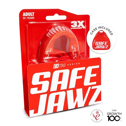 SafeJawz Sports Mouthguard, Dual Layer Premium Mouth Guard with Case for Basketball, Lacrosse, Football, Martial Arts, Hockey, Wrestling, Ice Hockey and All Contact Sports - Image 5