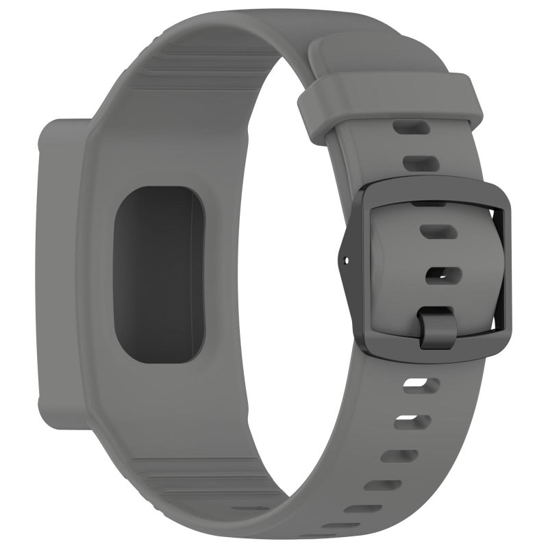 For Whoop  5.0 / 4.0 Watch Case Integrated Silicone Watch Band(Dark Gray) - Image 3