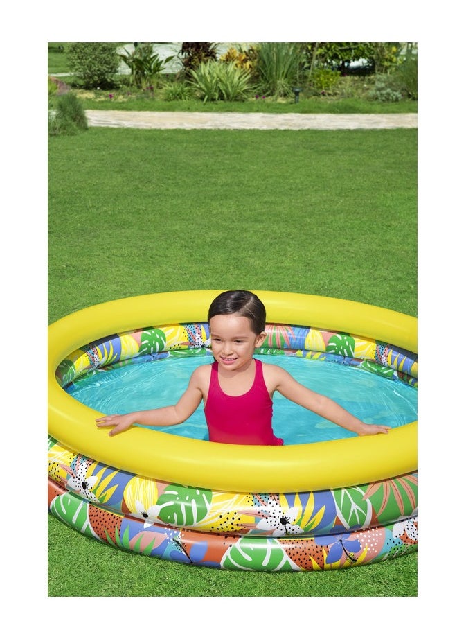 Bestway Bestway® φ66" x H15"/Φ1.68m x H38cm Floral Paradise Play Pool  - Image 3