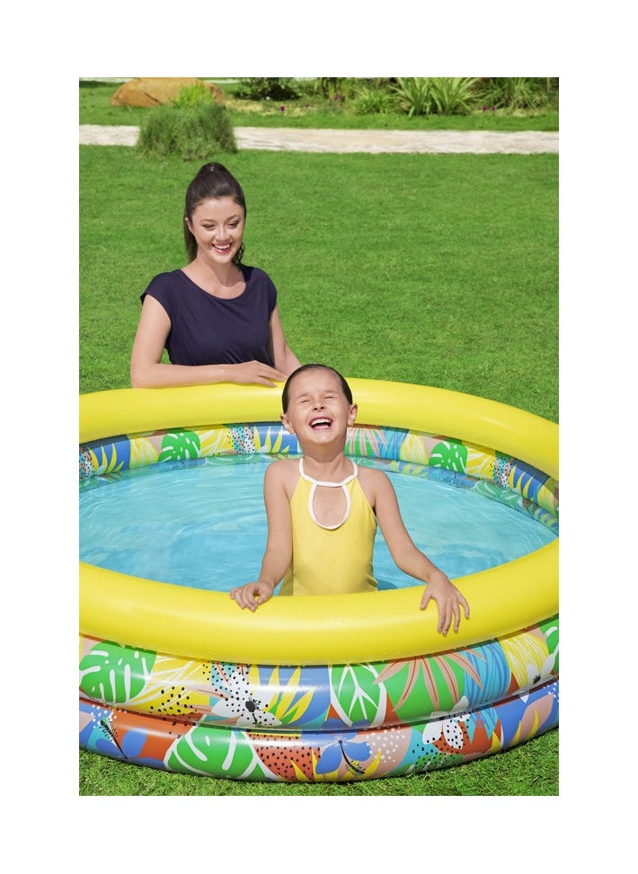 Bestway Bestway® φ66" x H15"/Φ1.68m x H38cm Floral Paradise Play Pool  - Image 4