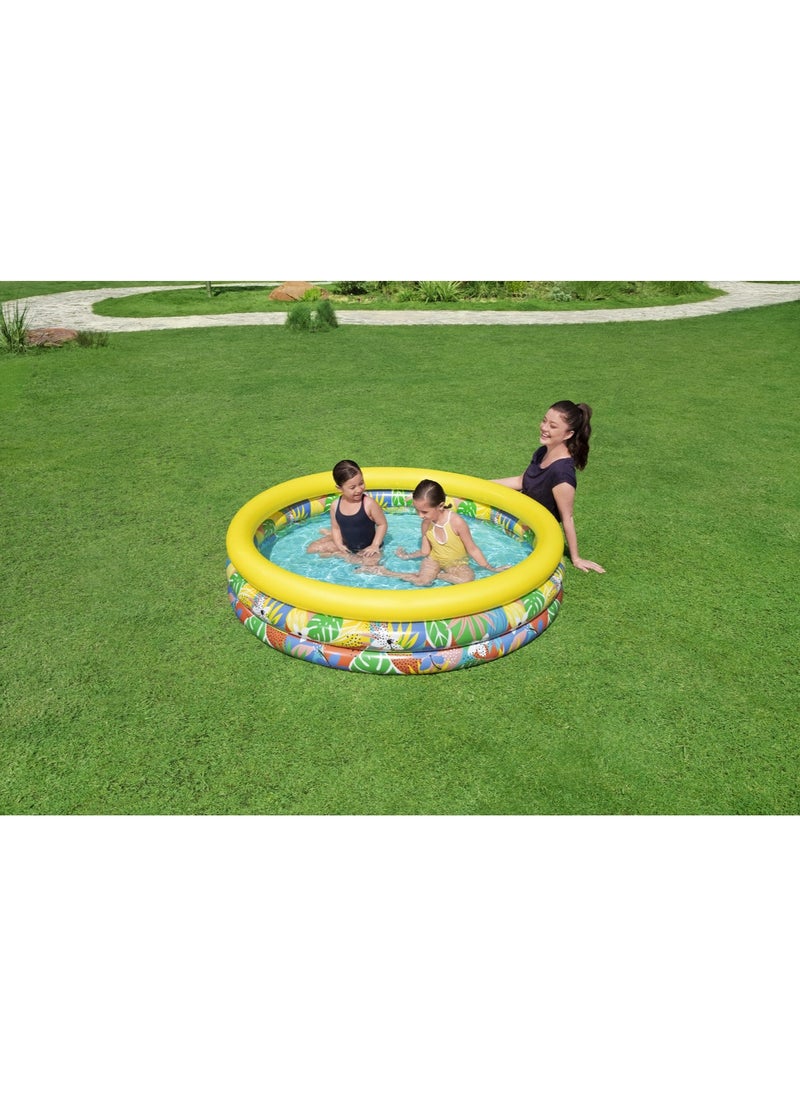 Bestway Bestway® φ66" x H15"/Φ1.68m x H38cm Floral Paradise Play Pool  - Image 5
