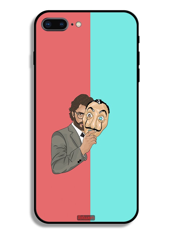Tolwak Apple iPhone 8 Plus Protective Case The Professor Art - Image 2