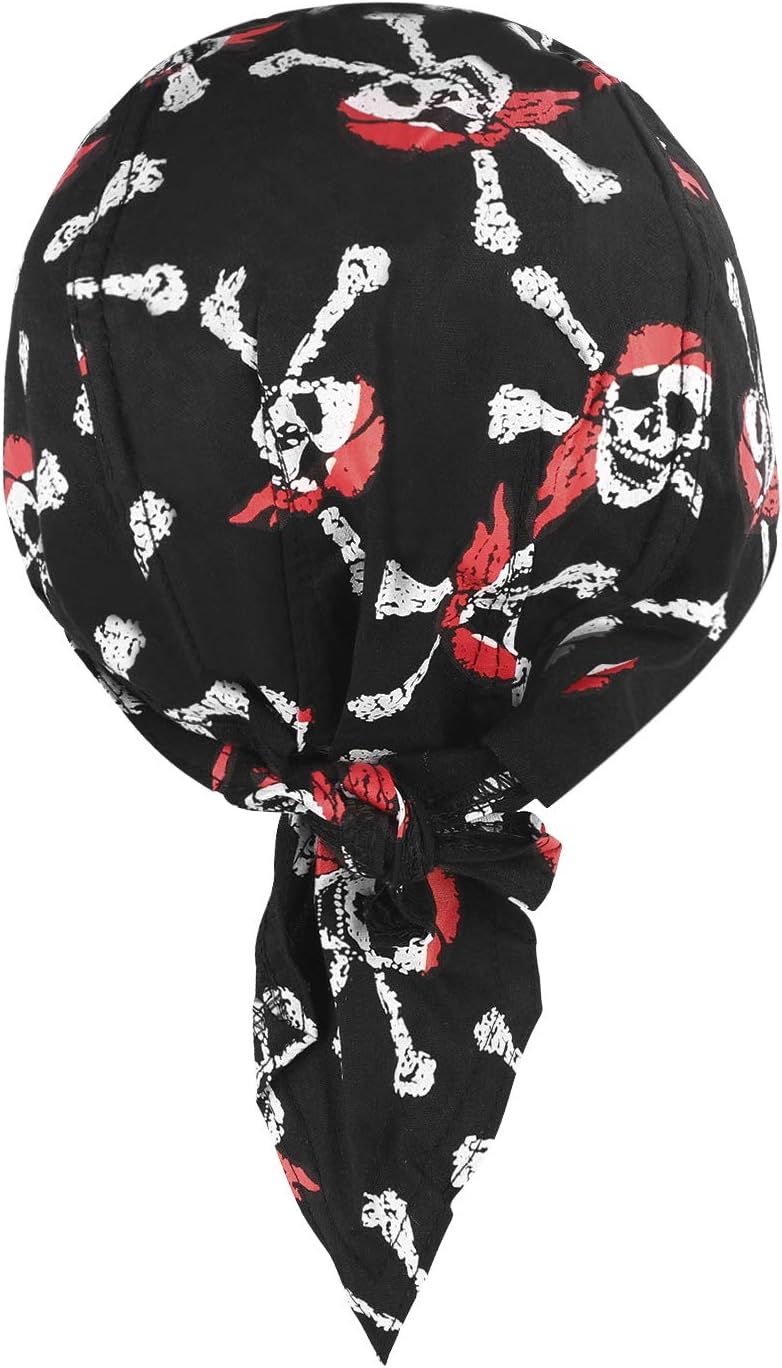 Fakeface Sweat Wicking Beanie Sport Headwear Cooling Helmet Liner Bandana Skull Cap Sun UV Protection Quick Dry Cycling Hat - Image 3