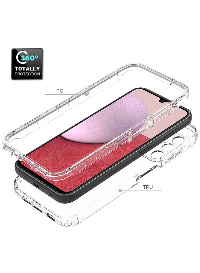 erorex Case For Samsung Galaxy A14 5G Transparent Gradient Color TPU + PC Protective Phone Case - Image 3