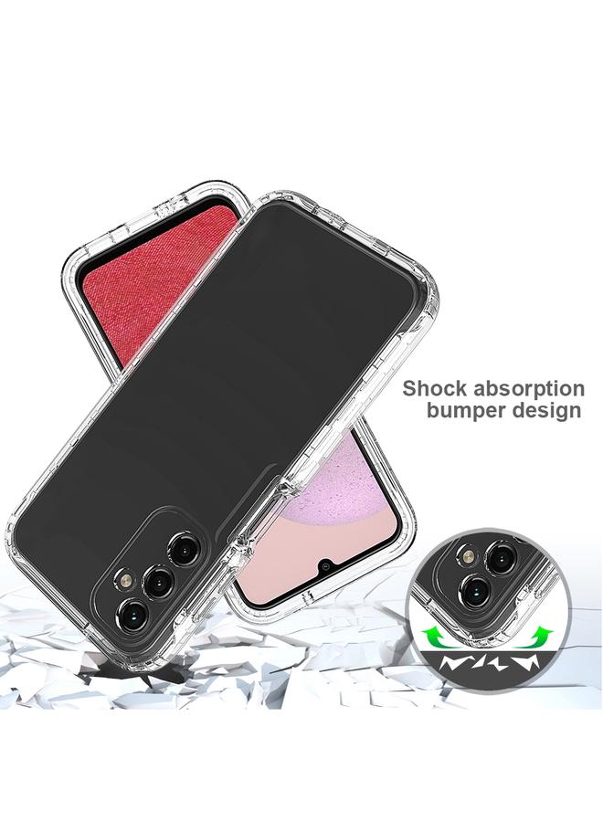 erorex Case For Samsung Galaxy A14 5G Transparent Gradient Color TPU + PC Protective Phone Case - Image 4