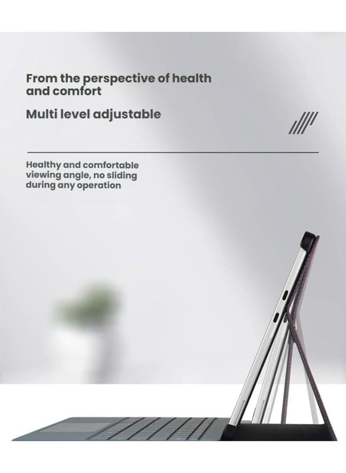 general Compatible with Microsoft Surface Pro 12-inch 2025 Tablet Protective Case, Sleeve Pouch Cover Stand PU Leather Hard Shell for Surface Pro 12 - Image 5