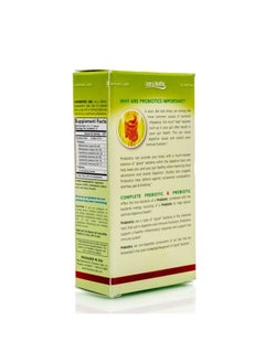 Olympian Labs Complete Prebiotic and Probiotic Supplement - 25 Billion Live Shelf Stable Cultures - 30 Vegetarian Capsules, Helps Restore The Natural Balance Within The Digestive Tract.  - Image 1