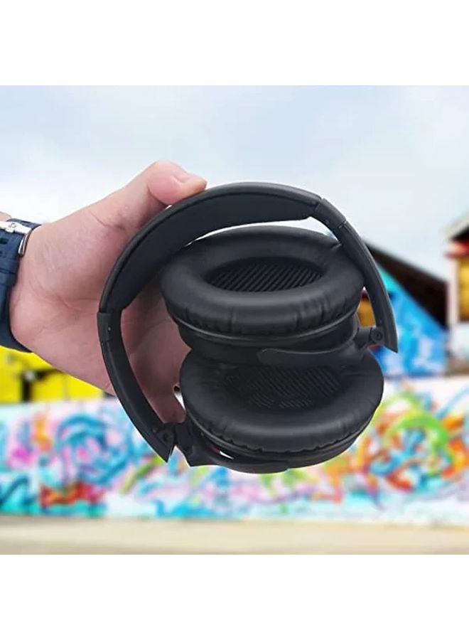 Silvery Protein Skin Replacement Earpads For Bose QuietComfort 35 QC35 QC35 II Headphones - Image 5