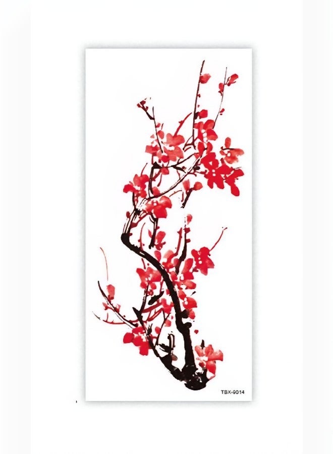 Beautifully Designed Tattoo Sticker Of Flower For Hand And Body  - Image 2