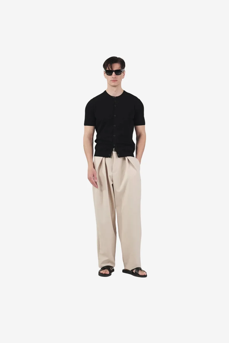 Giesto Beige Natural GIESTO Men's Suit Pants for Men | Best Price UAE
