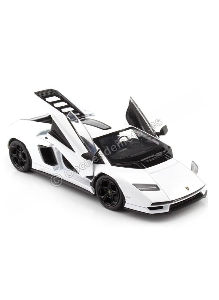 Welly Welly Nex Die-Cast Metal Model Car - 1:24 - Lamborghini Countach Lpi  - No: 800-4 24114W  - Image 5
