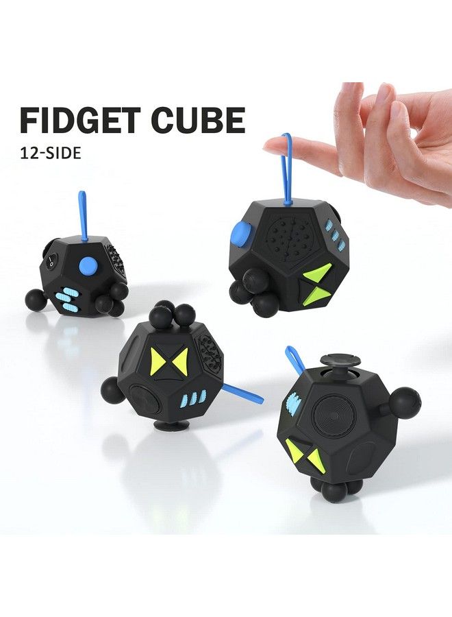 DODOMAGXANADU Fidget Dodecagon 12 Side Fidget Toy Cube Relieves Stress And Anxiety Anti Depression Cube For Children And Adults With Adhd Add Ocd Autism - Image 3