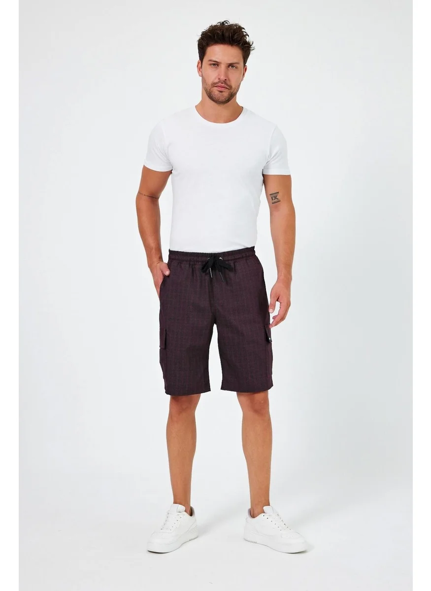 الكسندر جاردي Alexandergardi Cargo Pocket Bermuda Shorts (E24-6502)