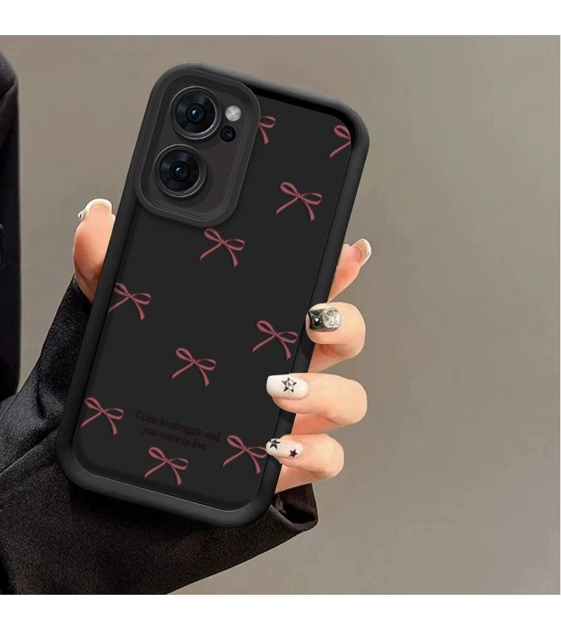 Shockproof Durable Lightweight Phone Case Compatible With Oppo A57 5G Dark Brown Stain Resistant Anti Slip - Image 5