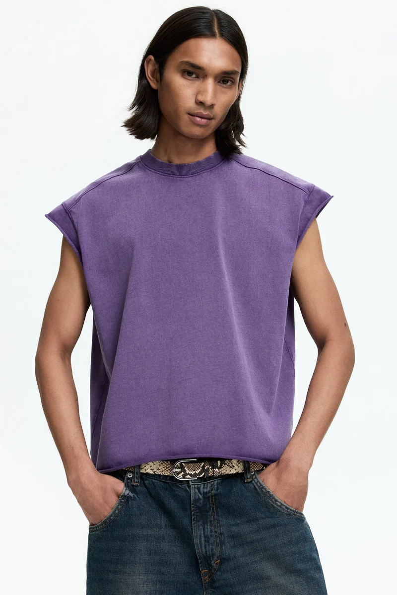 Oversized Fit Boxy vest top