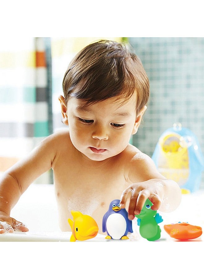Munchkin® Ocean Friends Bath Toy and Storage Set, Multi , 6 Piece Set - Image 4