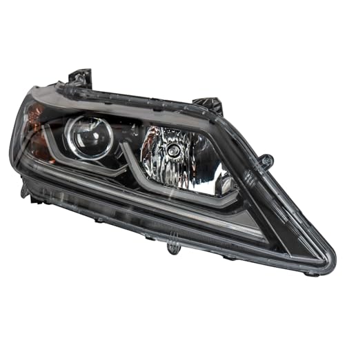 TRQ Right Headlight Assembly Passenger Side Compatible with 2016-2017 Honda Accord HO2503179 - Image 5