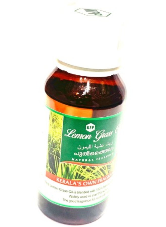 Kerala Ayurveda LEMON GRASS OIL 100% PURE - 60ML - Image 1