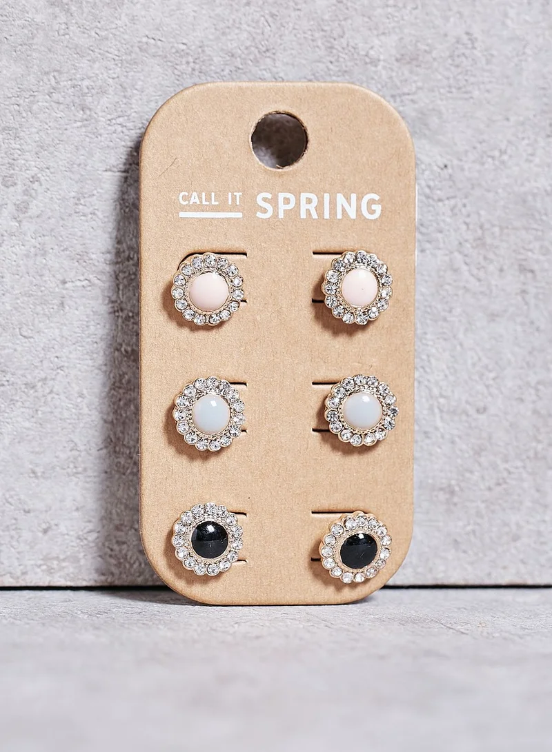 CALL IT SPRING Creassa Multipack Studs