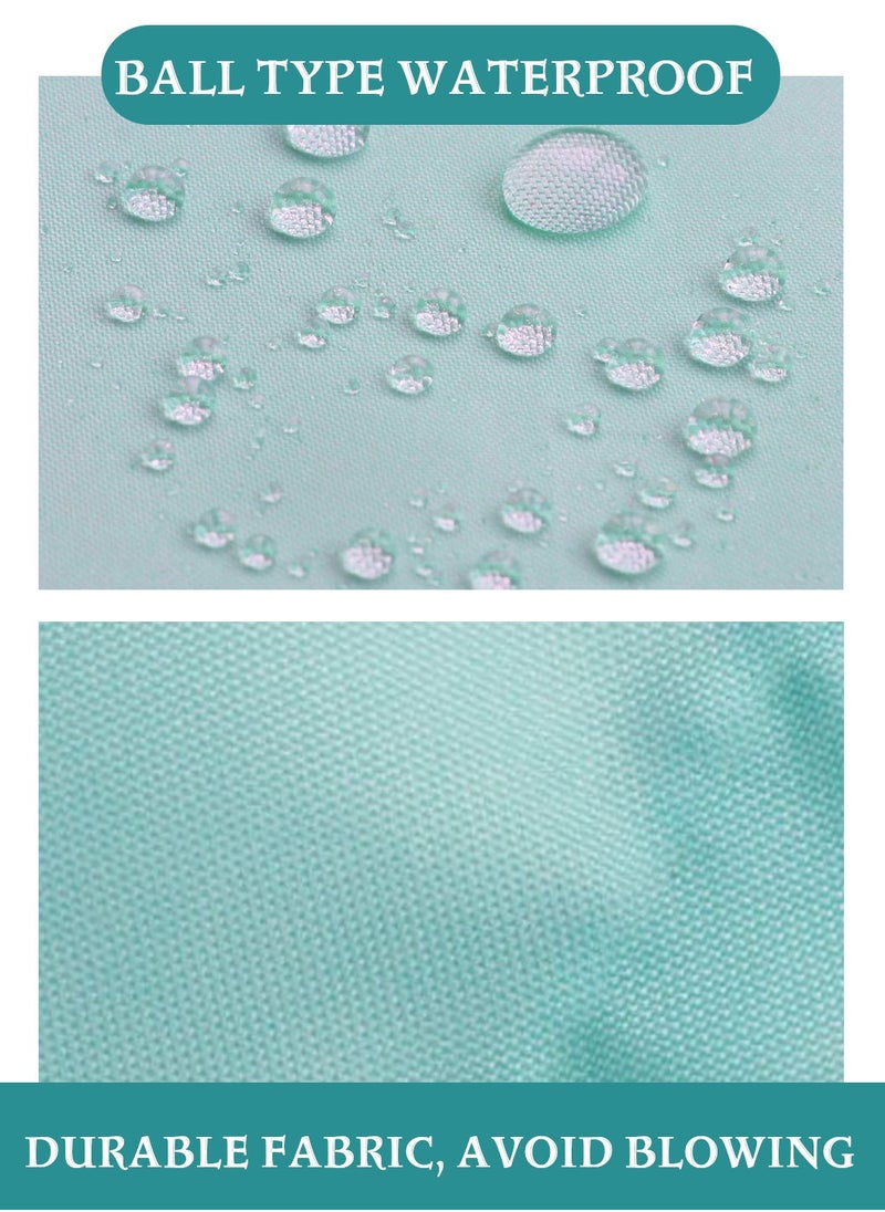 LEOKOR - Gradual Change Shower Curtain Liner Fabric Shower Curtain Set with Grommet and Hooks for Bathroom - Image 1