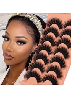 Focipeysa Mink Lashes Fluffy False Eyelashes 18mm Dramatic Faux Mink Eyelashes Natural Look Cat Eye Volume Eye Lashes Multipack by Focipeysa  - Image 1
