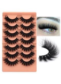 Focipeysa Mink Lashes Fluffy False Eyelashes 18mm Dramatic Faux Mink Eyelashes Natural Look Cat Eye Volume Eye Lashes Multipack by Focipeysa  - Image 3