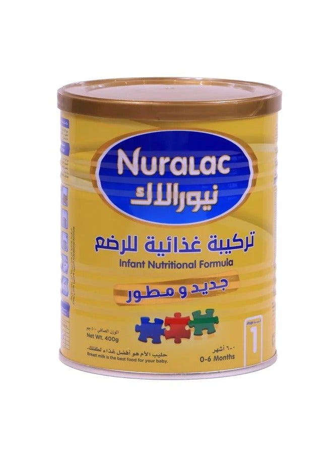 NURALAC Baby milk 400g stage 1  - Image 1