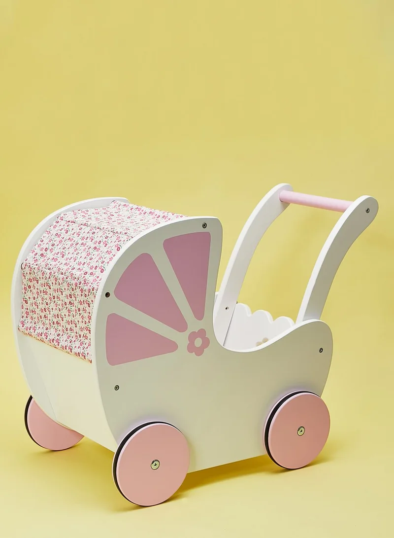 JoJo Maman Bebe Fleur Push-Along Pram