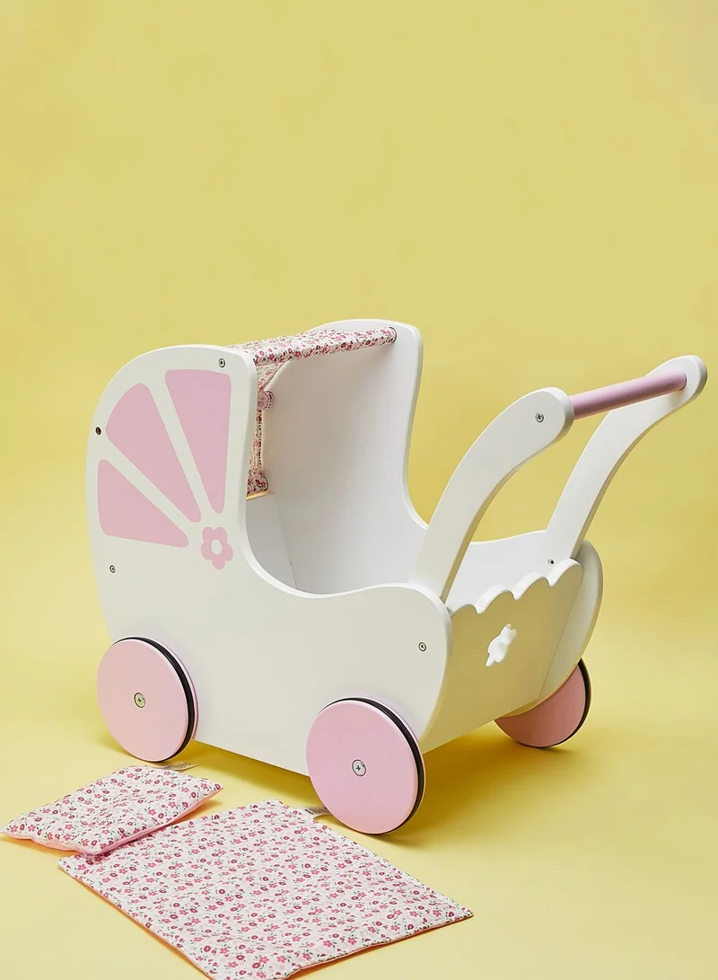 JoJo Maman Bebe Fleur Push-Along Pram