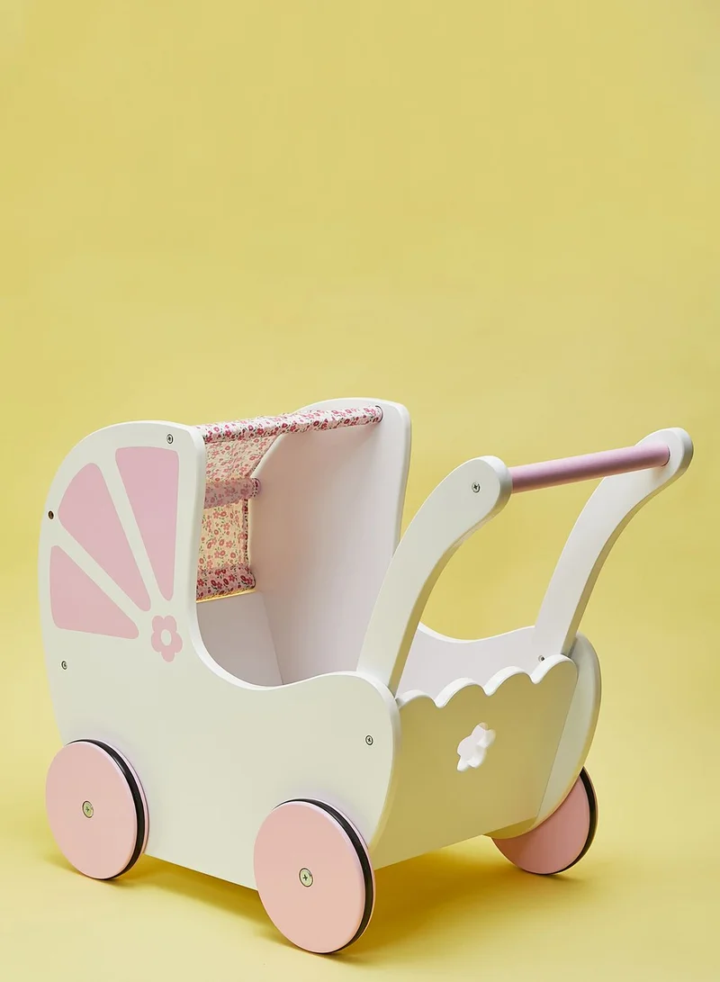 JoJo Maman Bebe Fleur Push-Along Pram