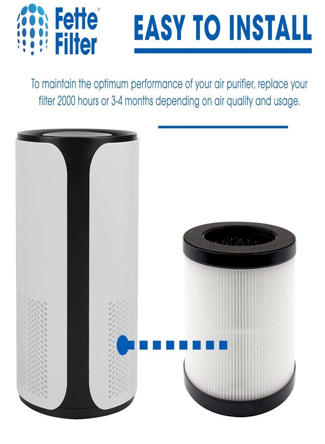 Fette Filter - True HEPA Replacement Filter, Compatible with Medify MA 18 Air Purifier Series, 3-stage Pre-Filter, H13 True HEPA and Activated Carbon Filter Set, 2 - QTY - Image 4