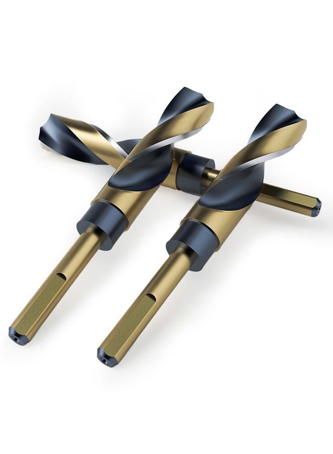 LEPEVNEY 12mm Reduced Shank Twist Drill Bit with 10mm Shank for Stainless Steel Aluminum Alloy Metal Copper Plastic Wood, Made of High Speed Steel 4341 Ideal for Drilling Steel Plate - Image 5