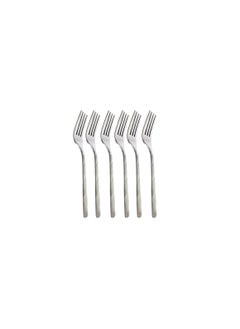 SANLI Stainless Steel Dessert Fork 6Pcs Set-15cm  - Image 1