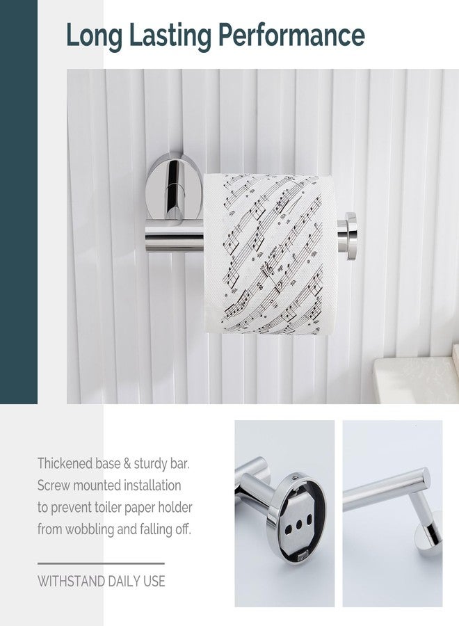 Angle Simple Toilet Paper Holder Polished Chrome, Angle Simple SUS304 Stainless Steel Bathroom Toilet Paper Roll Holder Wall Mount - Image 5