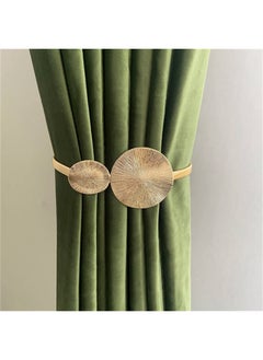 JINDIN JINDIN 2 Pack Curtain Tiebacks Curtain Holdbacks Aluminum Alloy Spring Design Curtain Ties for Drapes Wall Curtain Ties Curtain Holdback Decor Home Decoration  - Image 5