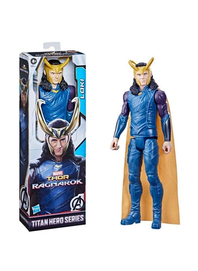 AVENGERS Marvel Titan Hero Series Collectible 12Inch Loki Action Figure Toy For Ages 4 And Up  - Image 3