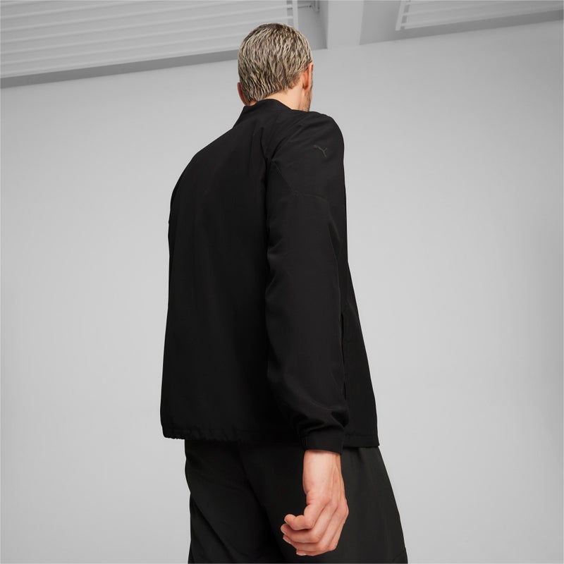 PUMA Porsche Design Mens Black Woven Tech Jacket - Image 5