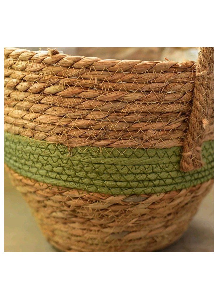 Wicker Set of 3 Pieces in Various Sizes - Perfect for Plants and Décor T  - Image 5