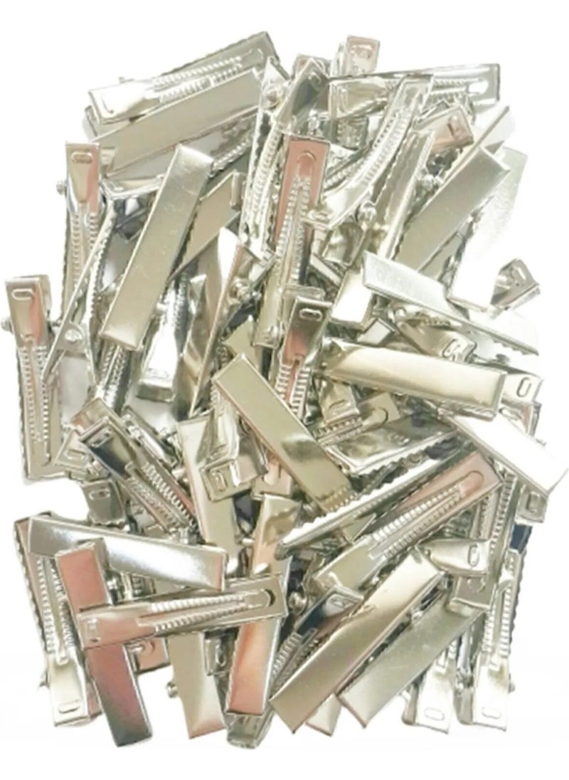 TıkTık AL ClickClick BUY Metal Pin Buckle - Crocodile Buckle 50 Pack 4.5 cm 