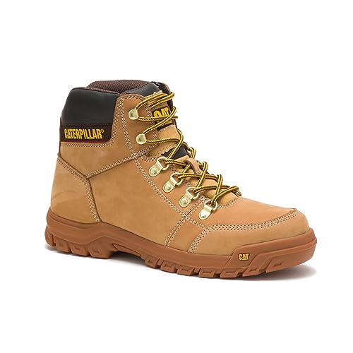 Caterpillar Men's Outline Work Boot, Honey Reset, 12 W US - Image 2